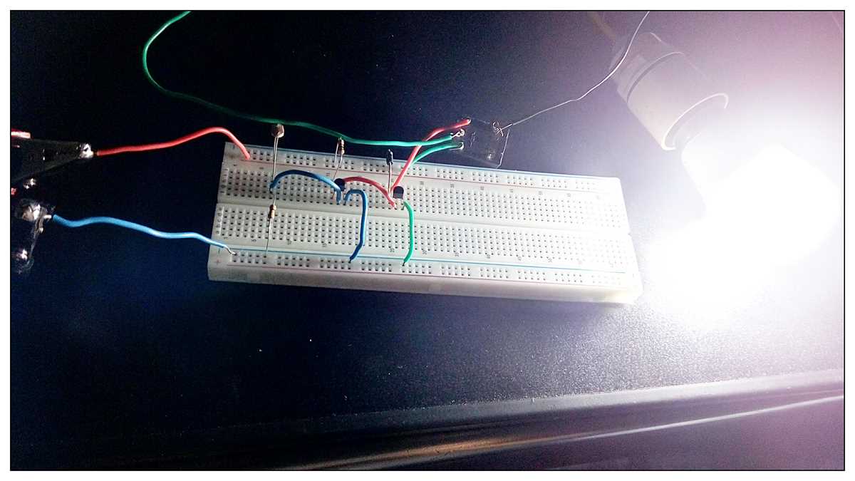 automatic night light circuit diagram