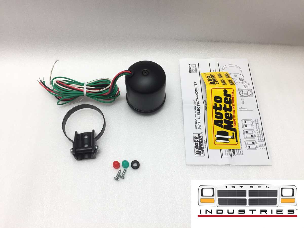 autometer tachometer wiring diagram