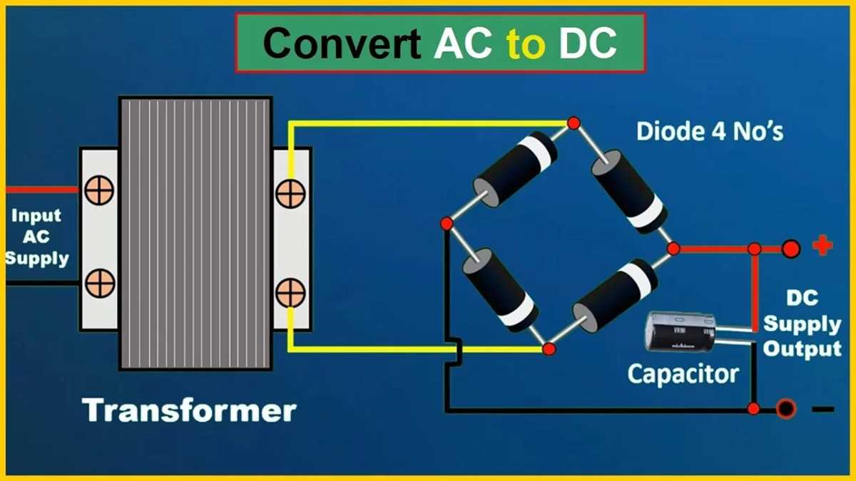 circuit diagram of ac to dc converter