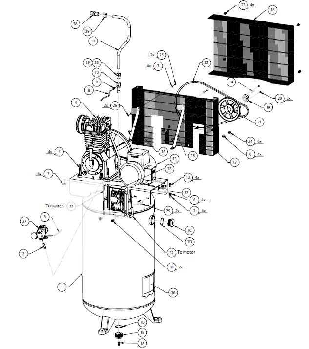baldor motor parts diagram