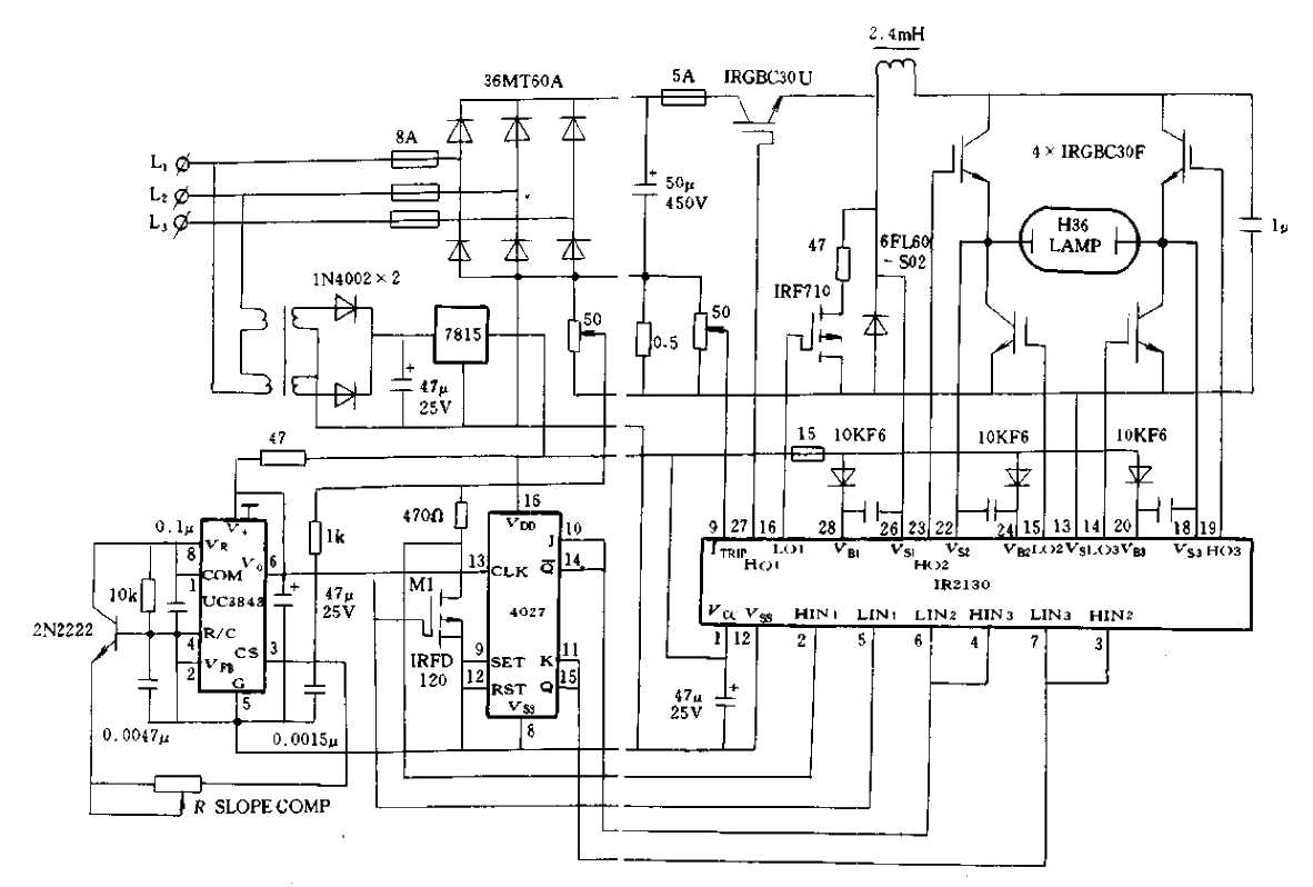 ballast circuit diagram