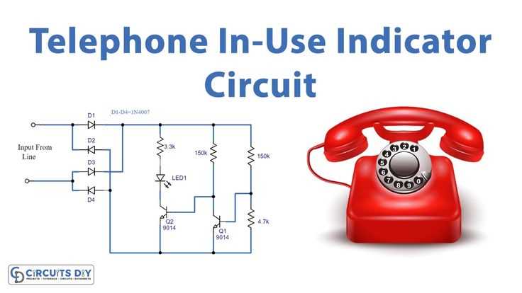 basic telephone circuit diagram