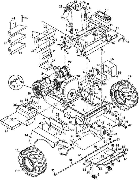 grasshopper mower parts diagram