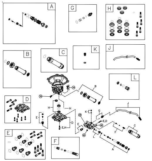 troy bilt 2800 psi pressure washer parts diagram