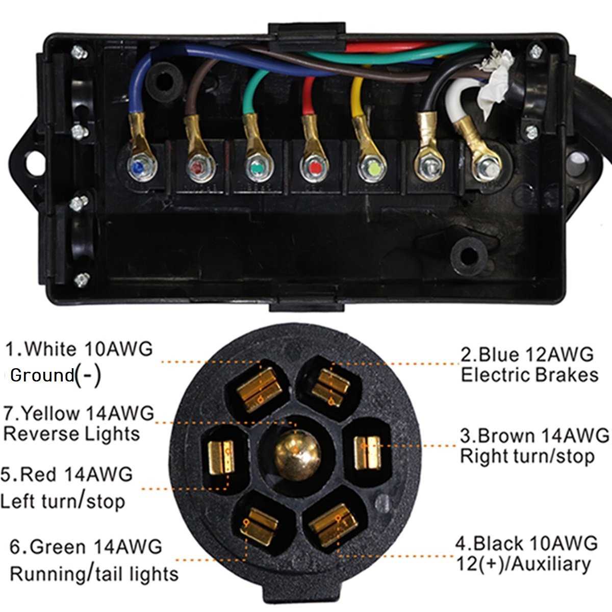 trailer battery wiring diagram
