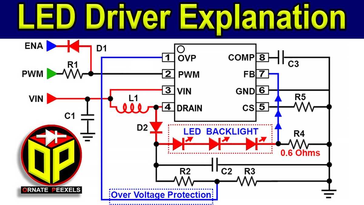 led driver ic circuit diagram