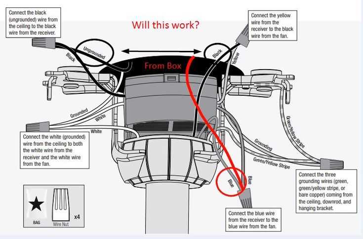 hunter fan wiring diagram remote control