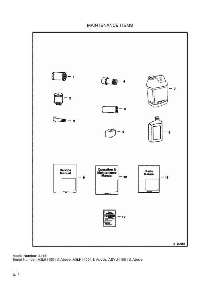 bobcat s185 parts diagram bobcat s185 parts diagram