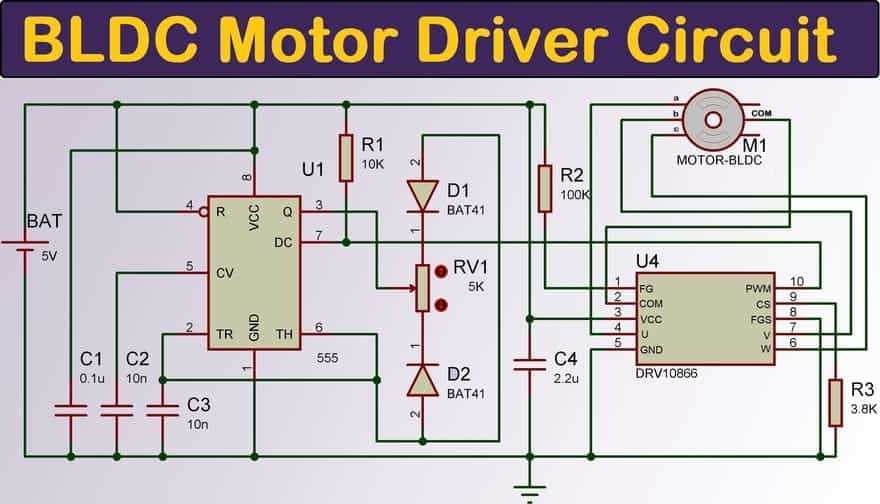 brushless generator circuit diagram