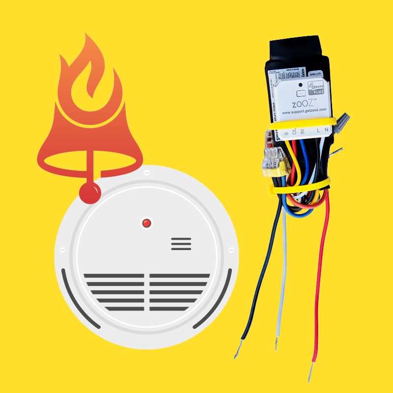hardwired smoke detector wiring diagram