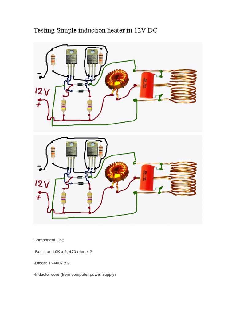 induction circuit diagram