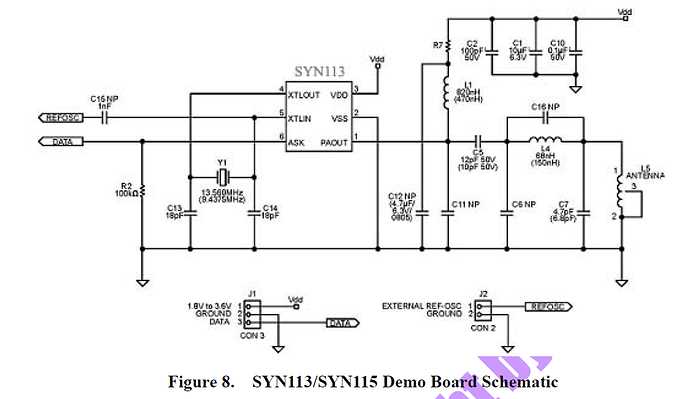 433mhz transmitter and receiver circuit diagram