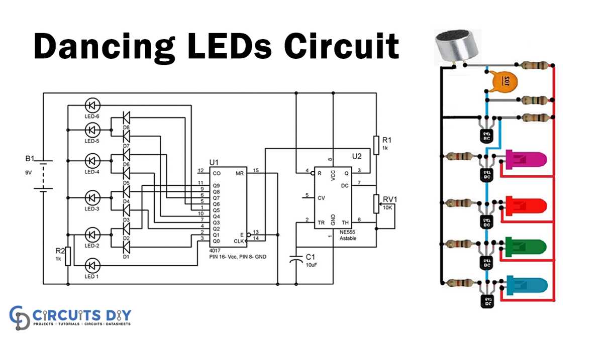 cd4017 circuit diagram