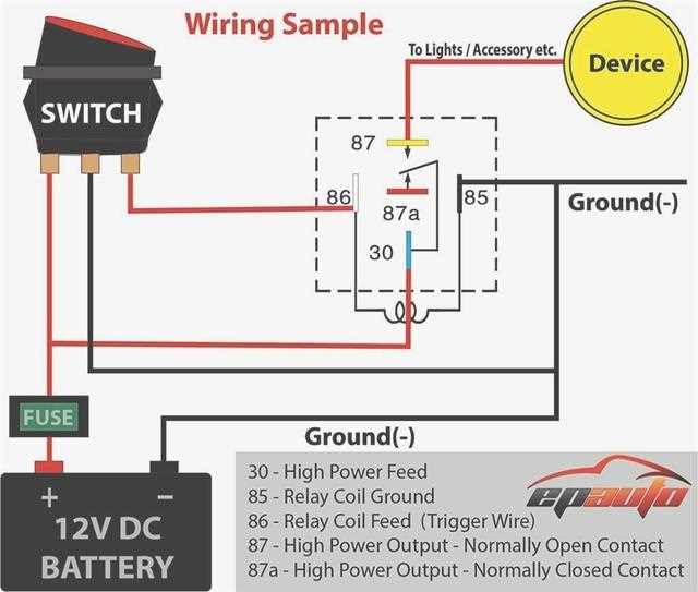diagram of relay circuit diagram of relay circuit