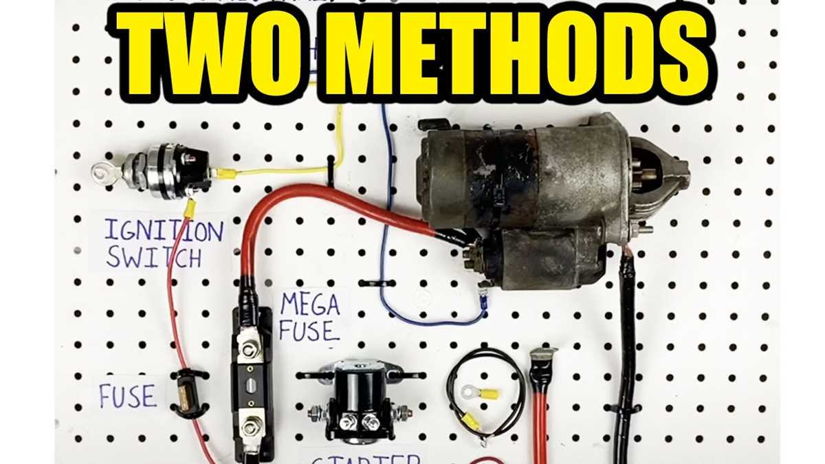 wiring diagram starter solenoid wiring diagram starter solenoid