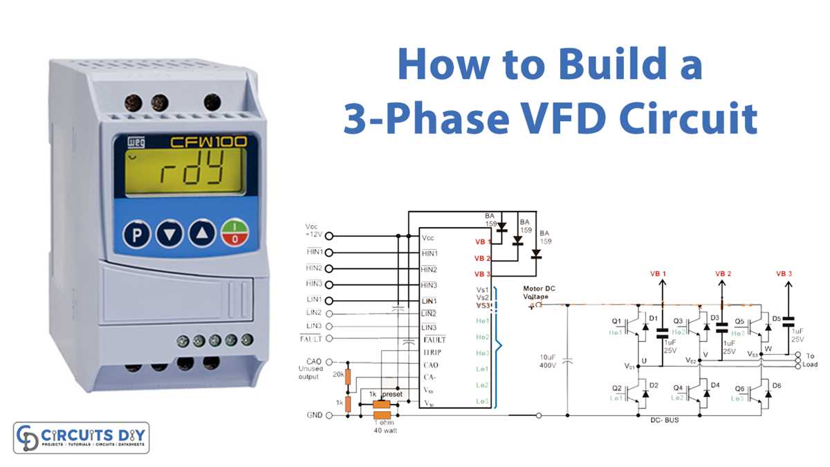 circuit diagram 3 phase