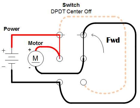 circuit diagram electric motor