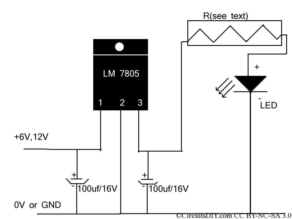 circuit diagram of led circuit diagram of led