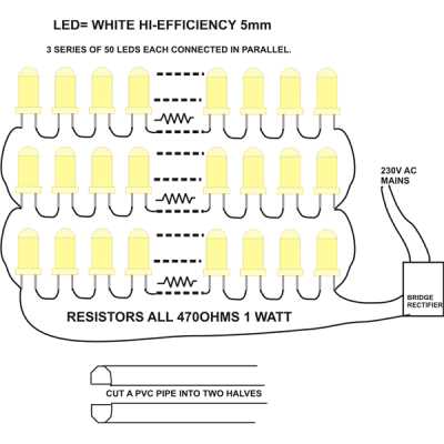 circuit diagram of tube light