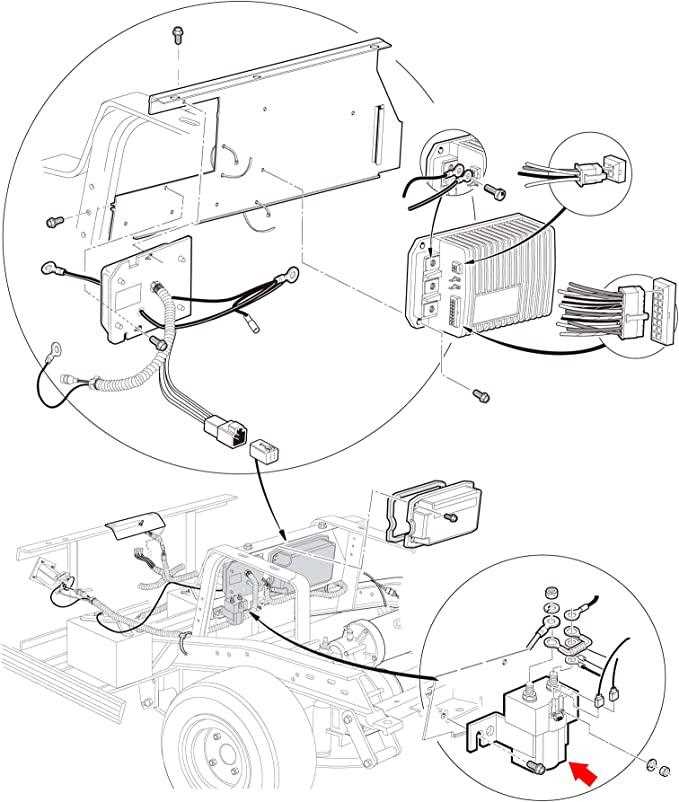 club car golf cart wiring diagram