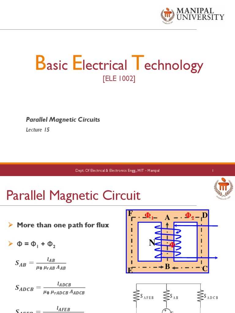 magnetic circuit diagram