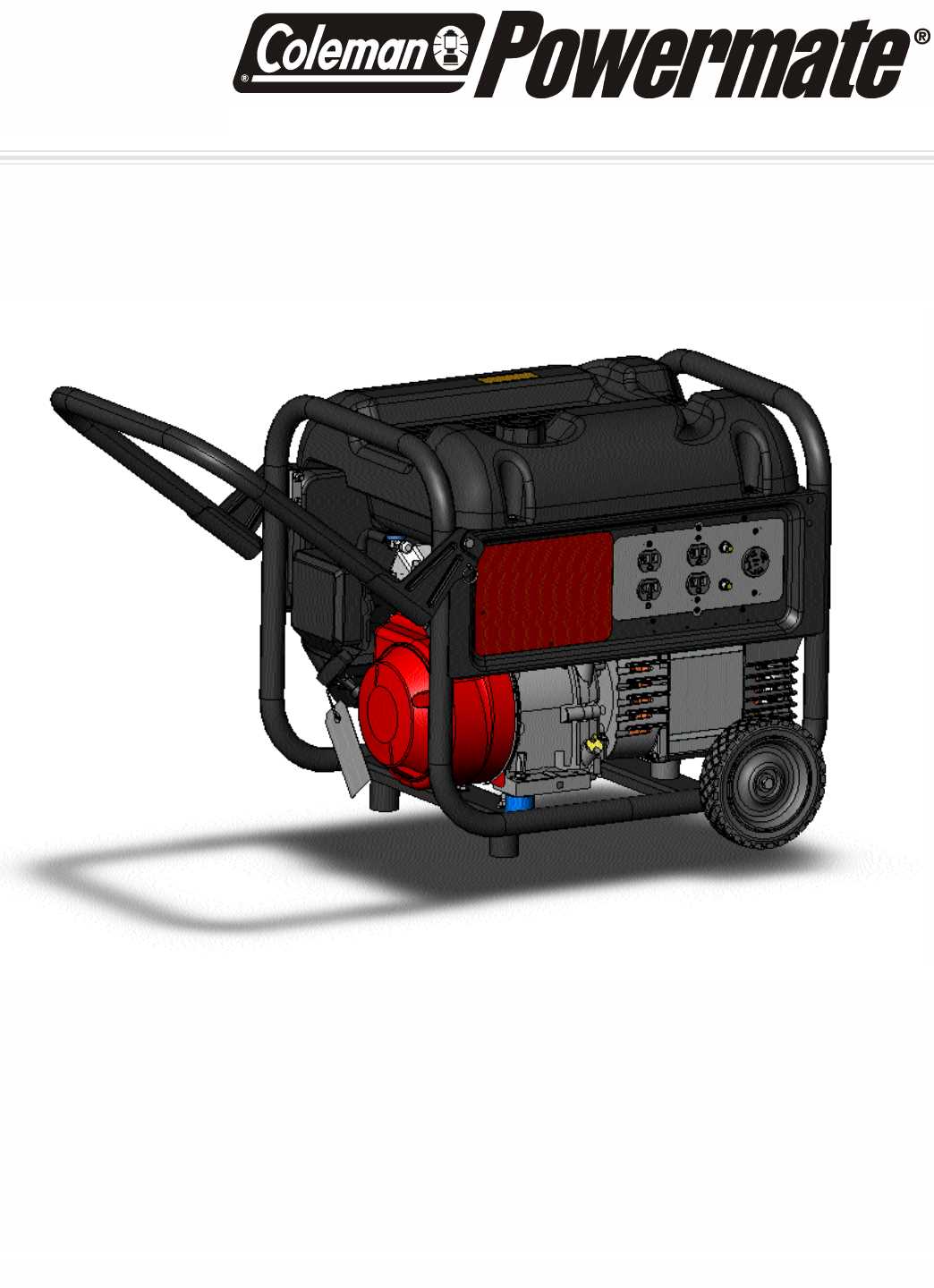 coleman powermate 6250 parts diagram