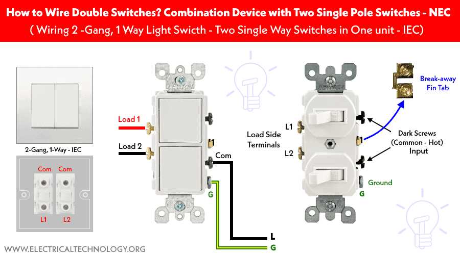 diagram of two way switch light wiring
