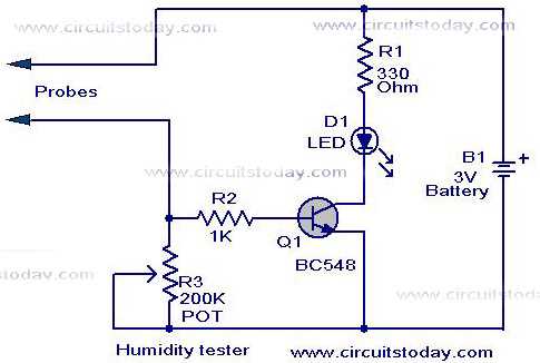 component tester circuit diagram