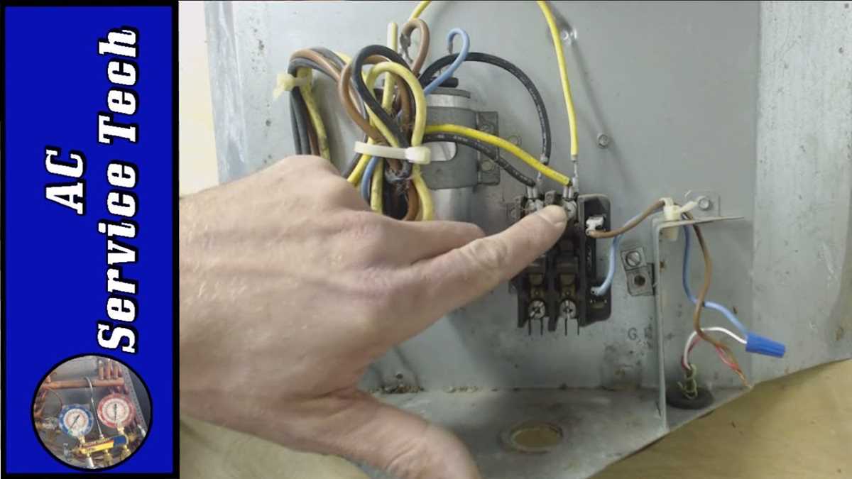condenser wiring diagram