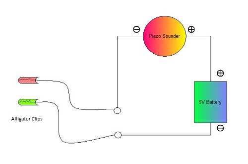continuity tester circuit diagram