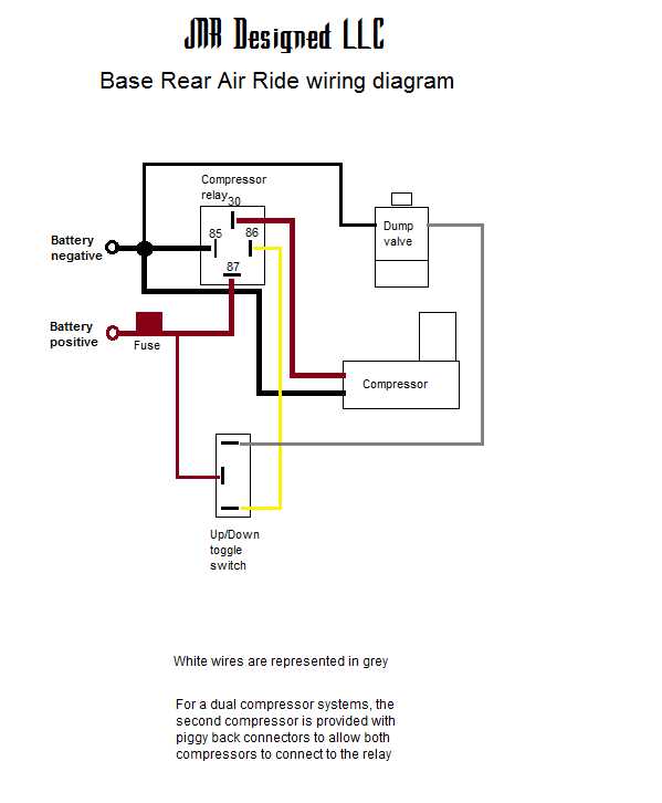 air suspension wiring diagram