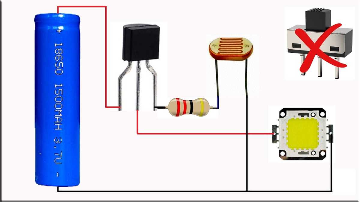 dark activated switch circuit diagram