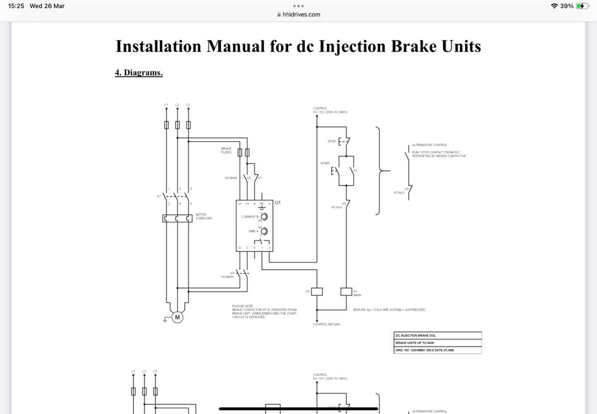 dc injection braking circuit diagram dc injection braking circuit diagram