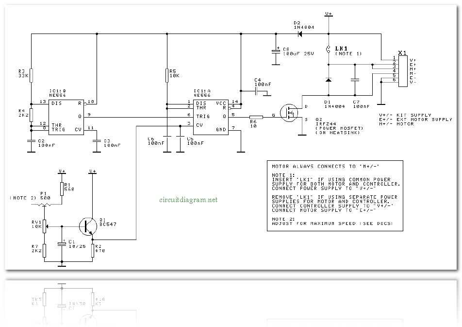 dc motor control circuit diagram dc motor control circuit diagram