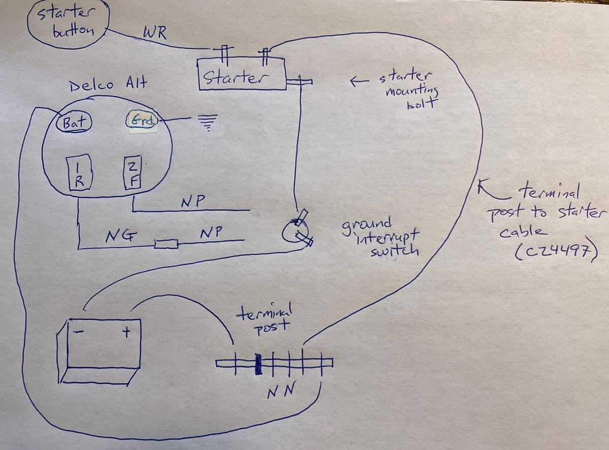 delco remy alternator wiring diagram