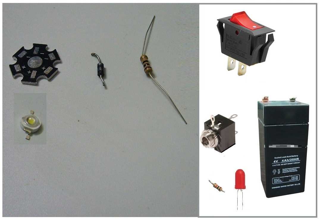 circuit diagram of a torch
