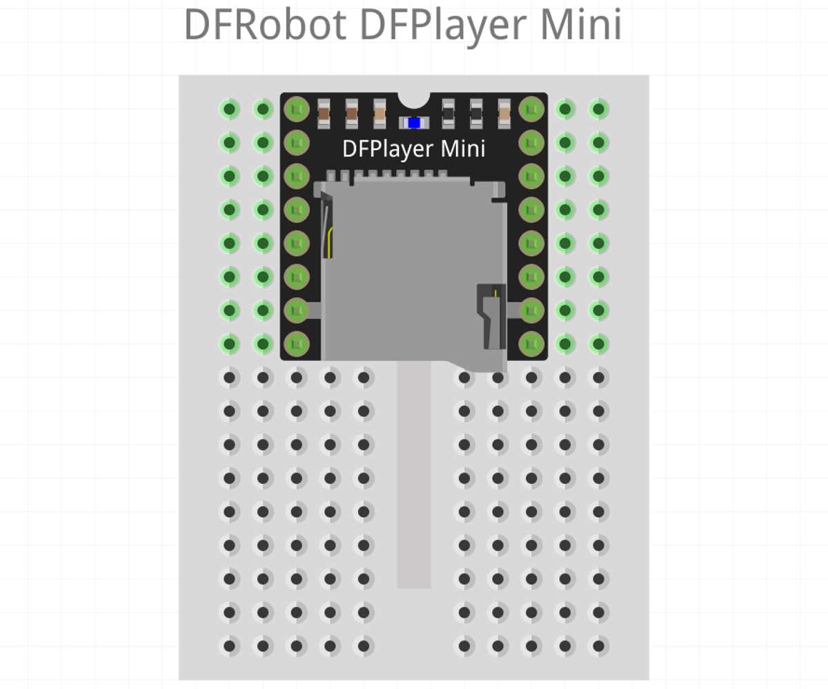 dfplayer mini circuit diagram