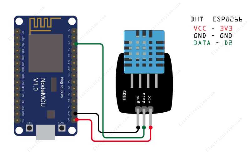 dht11 circuit diagram