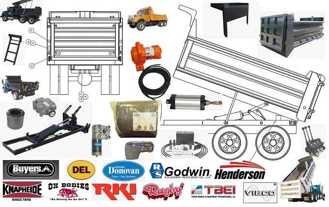 diagram of truck parts