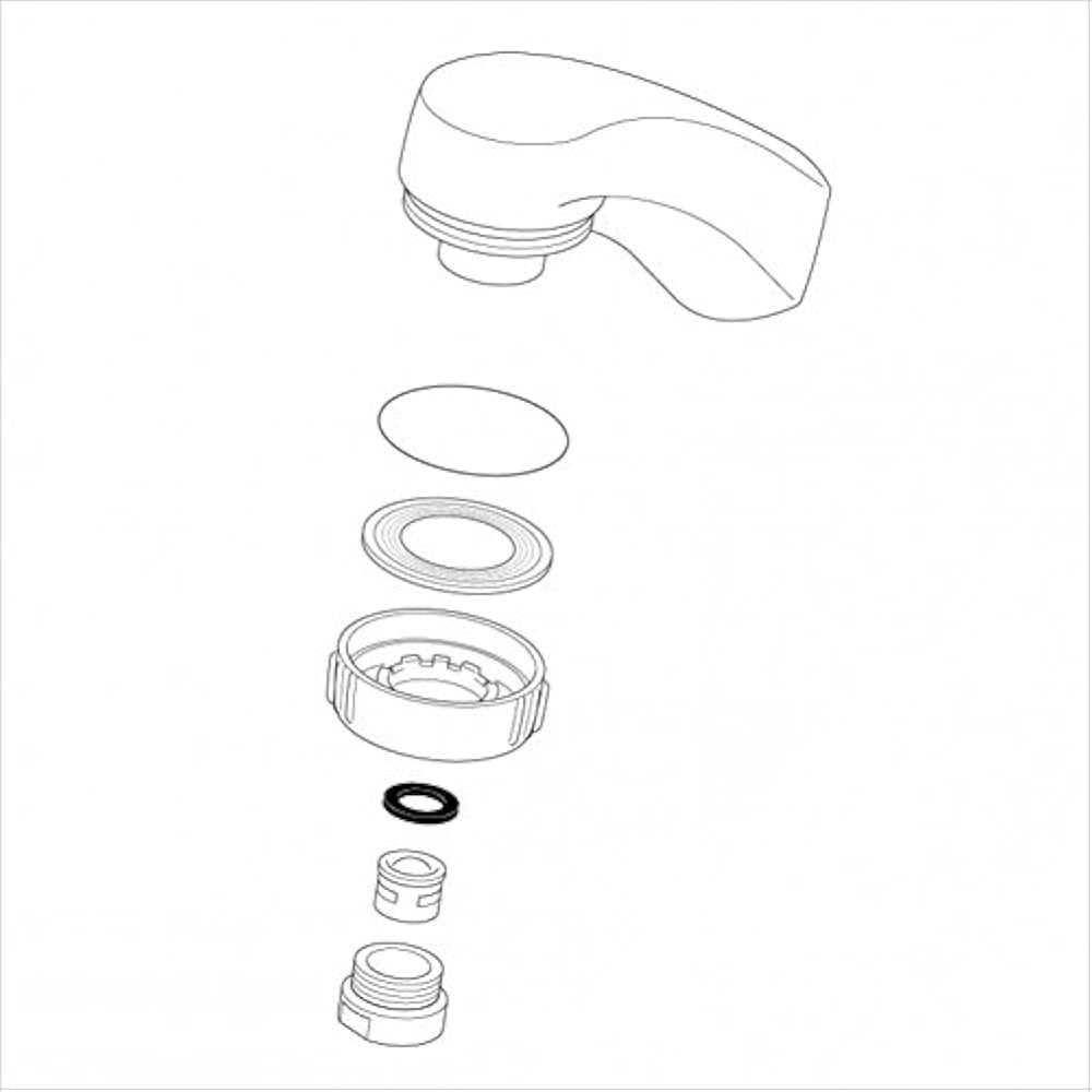 diagram shower head parts