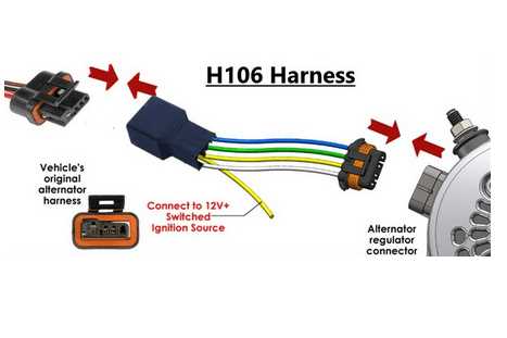 gm 4 wire alternator wiring diagram gm 4 wire alternator wiring diagram