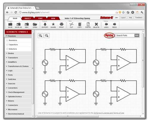 draw circuit diagram online free