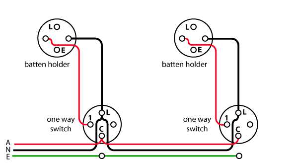 2 way switch light wiring diagram