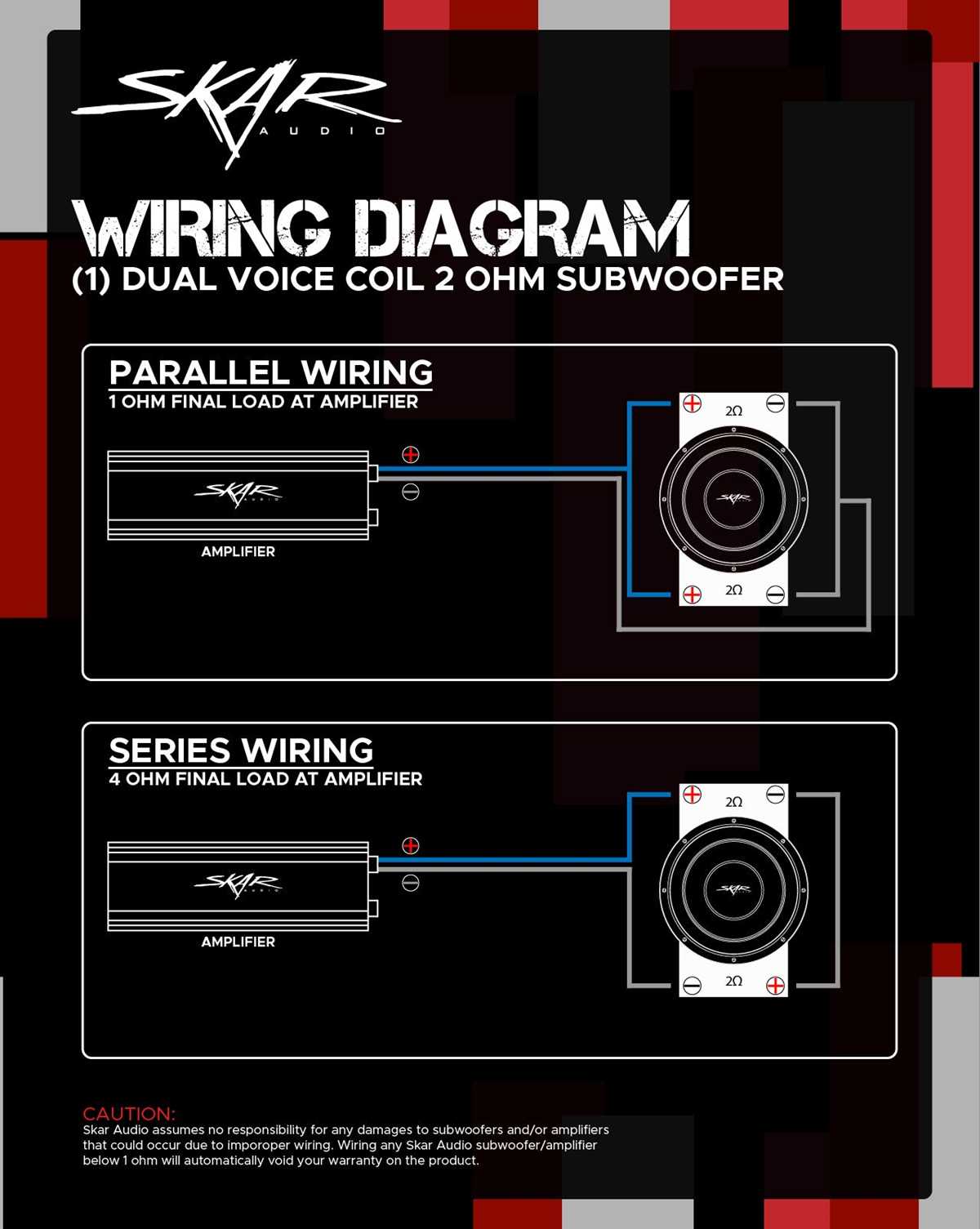 dual voice coil wiring diagram