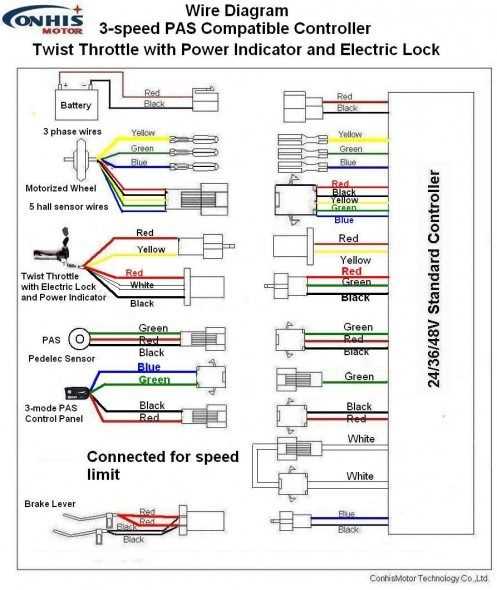 e bike controller wiring diagram