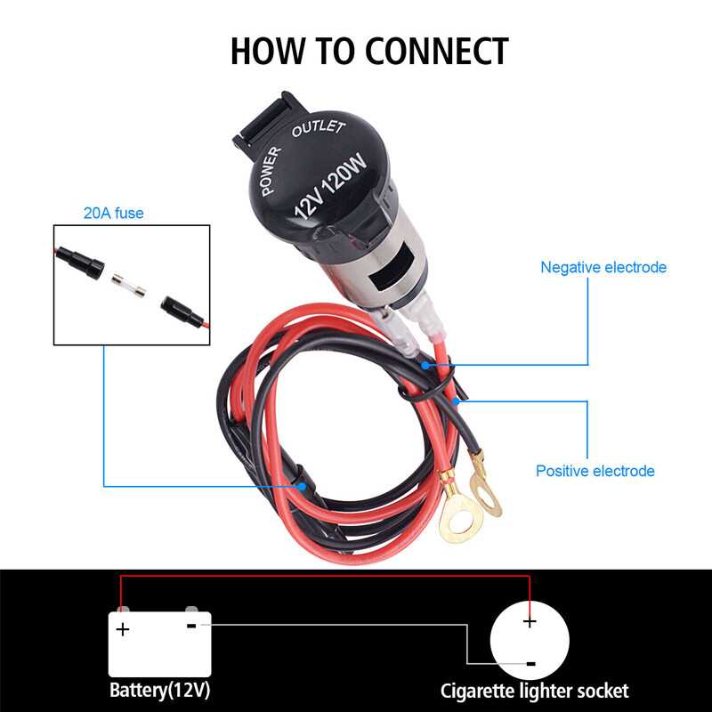 positive negative cigarette lighter wiring diagram positive negative cigarette lighter wiring diagram