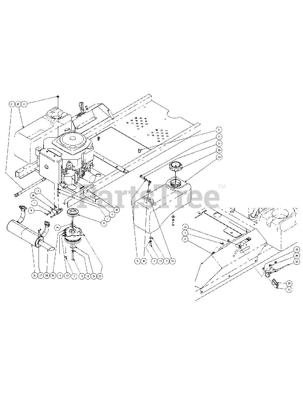 kohler motor parts diagram
