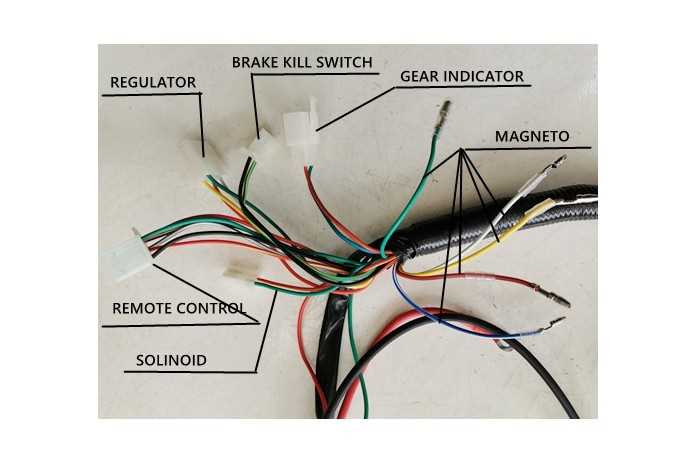 electric start chinese 110cc atv wiring diagram electric start chinese 110cc atv wiring diagram