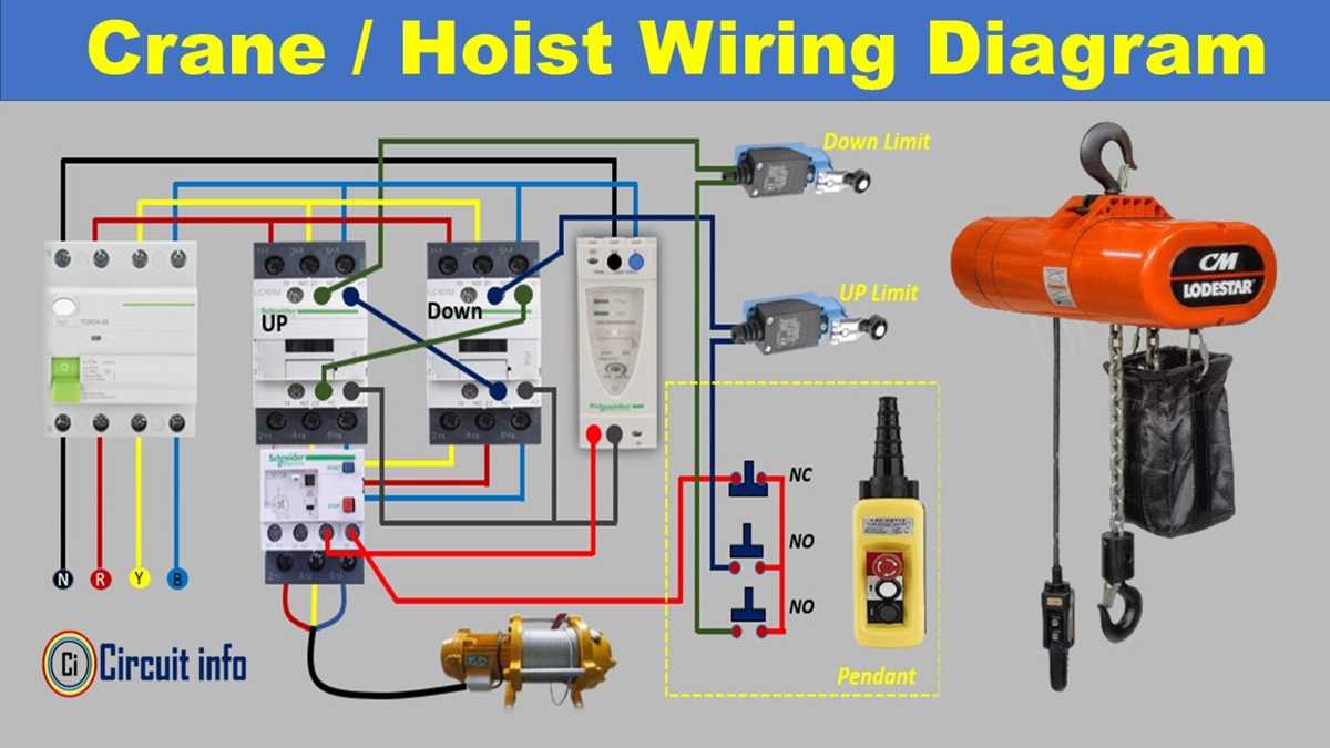 electrical hoist wiring diagram