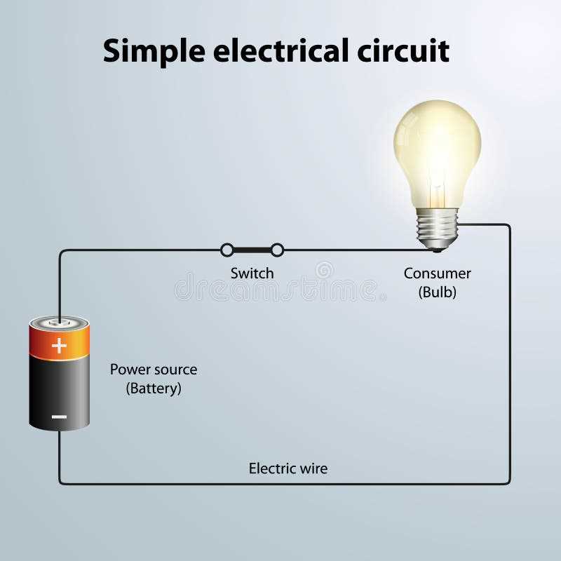 electronic simple circuit diagram
